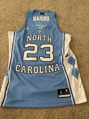 Jordan North Carolina Tar Heels Michael Jordan 23 Basketball Jersey Men's M Blue